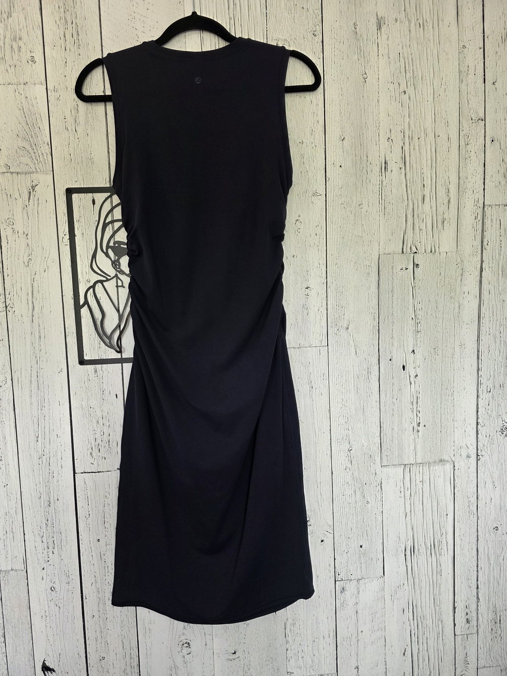 CRZ YOGA Sleeveless Navy Midi Sheath Dress | Size Small | NWOT - Picture 6 of 13